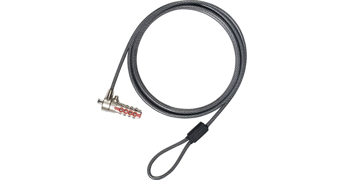 DEFCON™ T-Lock Resettable Combo Cable Lock