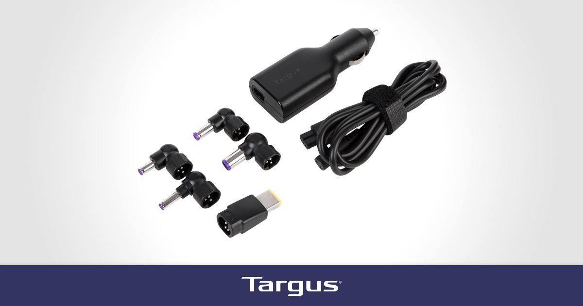 Laptop Car Charger (DC) APD33US Black Chargers Targus